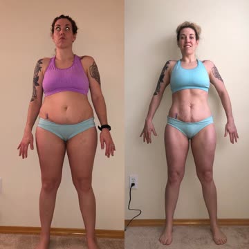 Client before and after