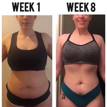 Client before and after