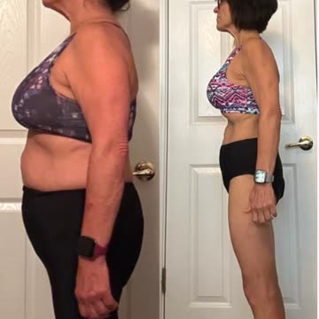 Client before and after