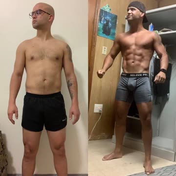 Client before and after